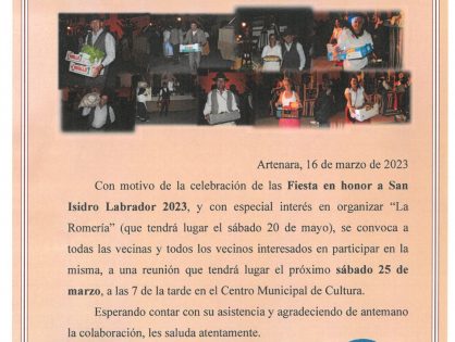 ROMERIA-OFRENDA A SAN ISIDRO LABRADOR 2023