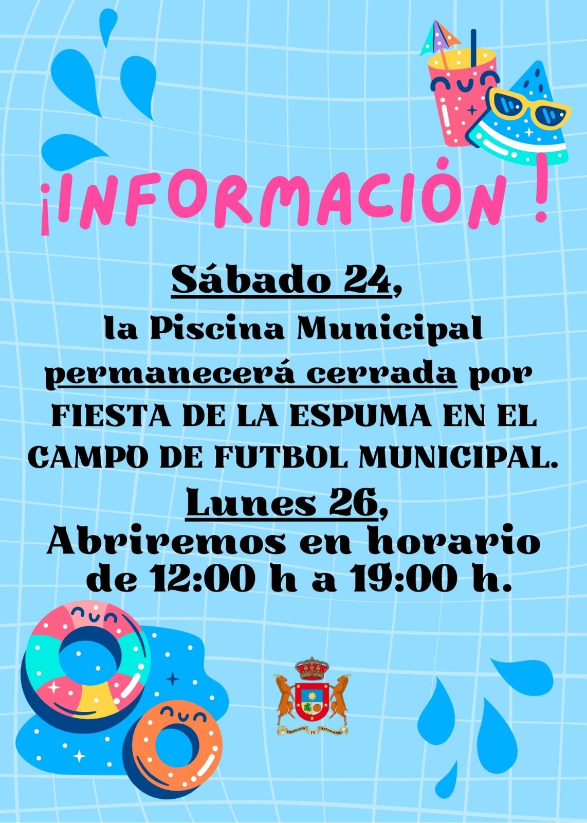 Información Piscina .