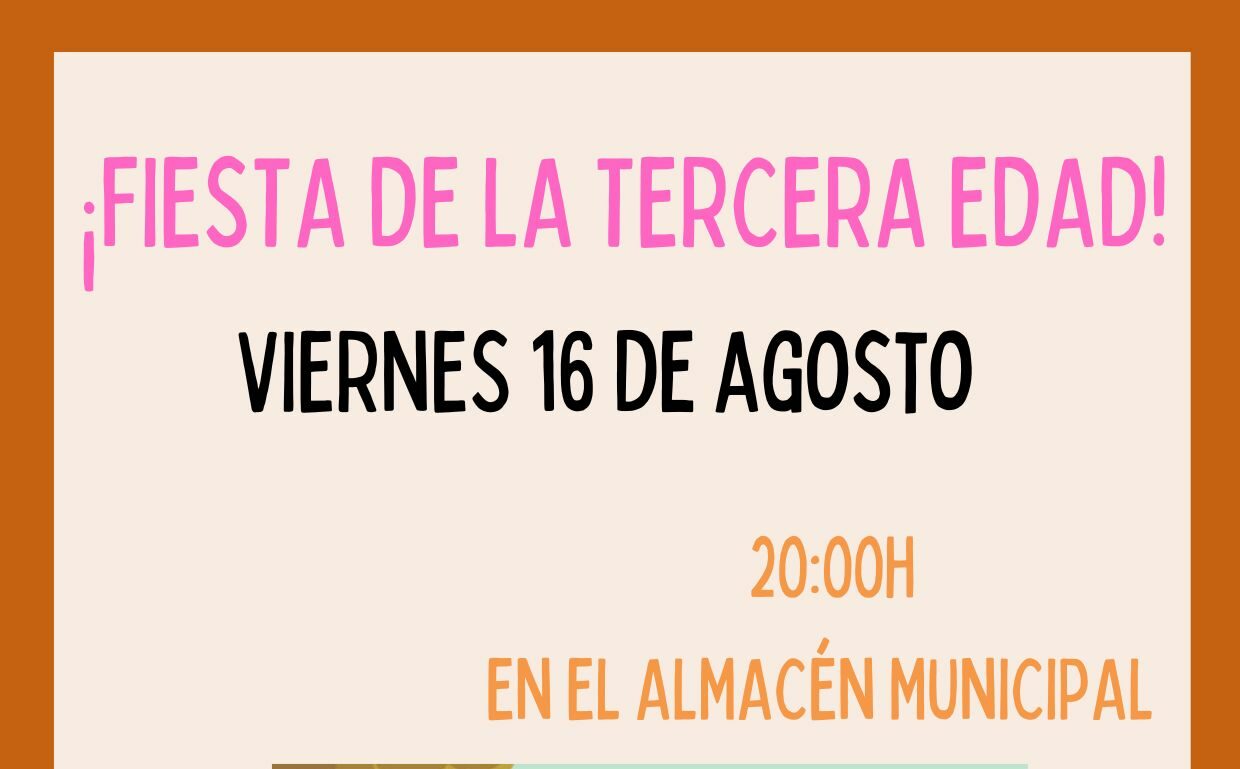 FIESTA DE LA TERCERA EDAD.