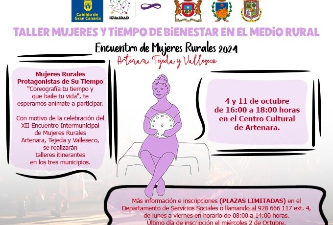 Taller Mujeres y Tiempo de Bienestar en el medio Rural