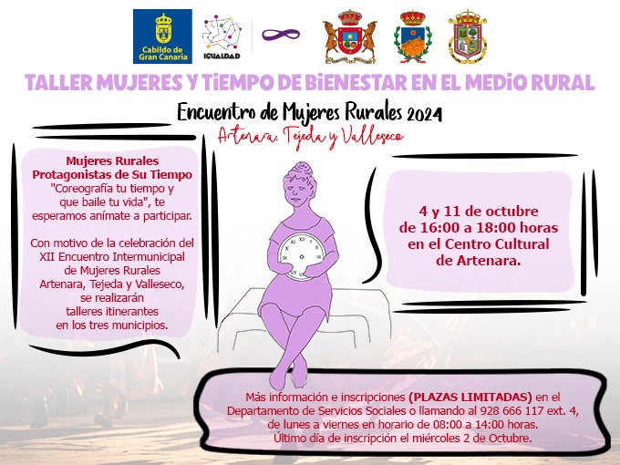 Taller Mujeres y Tiempo de Bienestar en el medio Rural