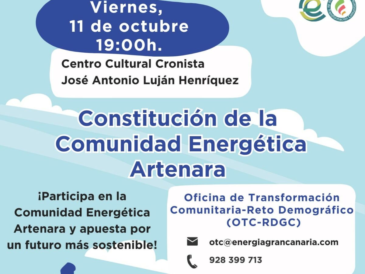 Constitución de la Comunidad Energética