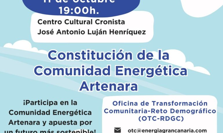 Constitución de la Comunidad Energética