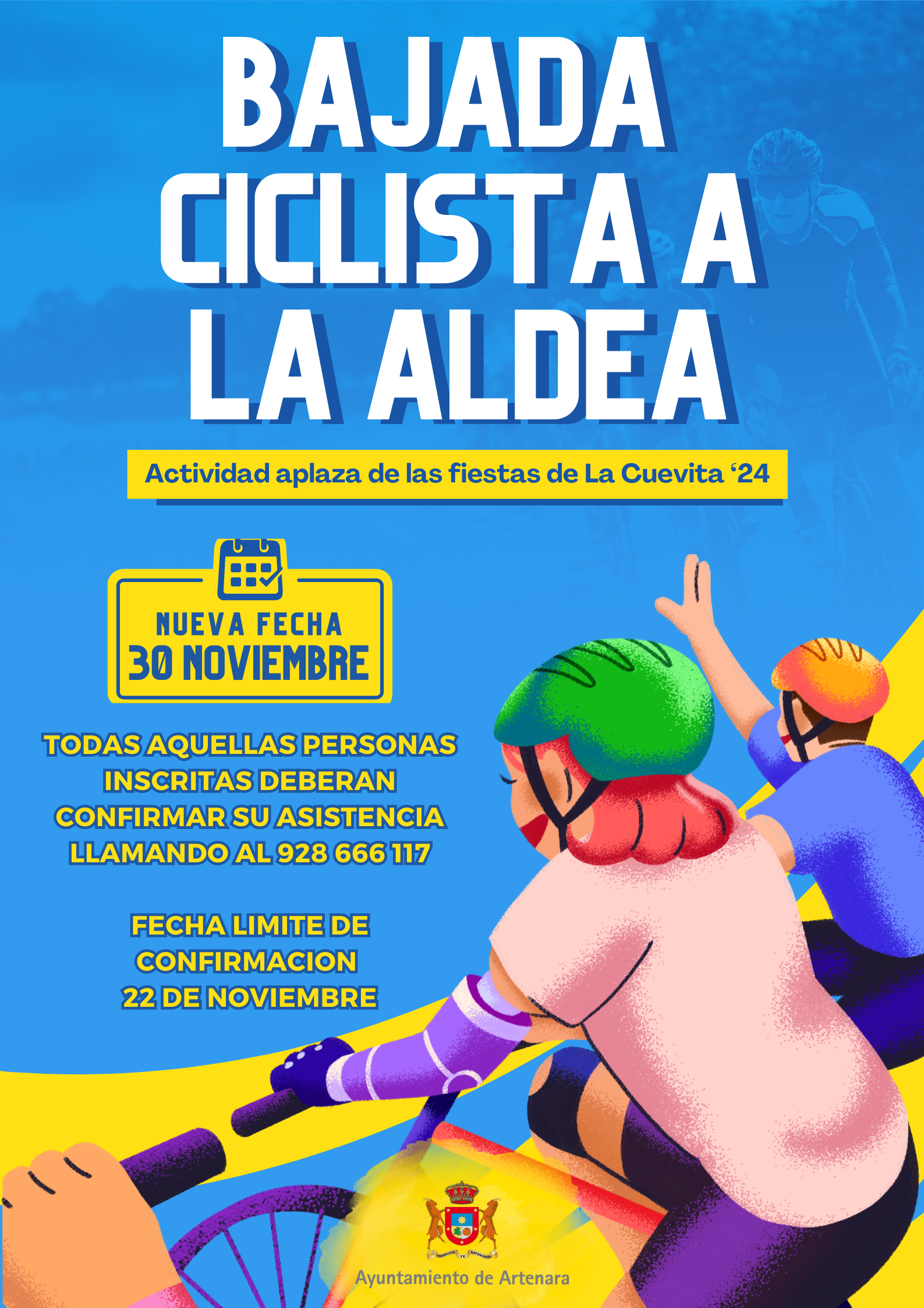 Bajada ciclista a La Aldea