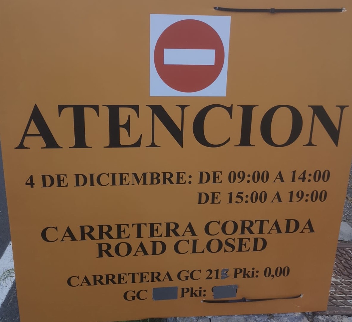 Corte de Carretera