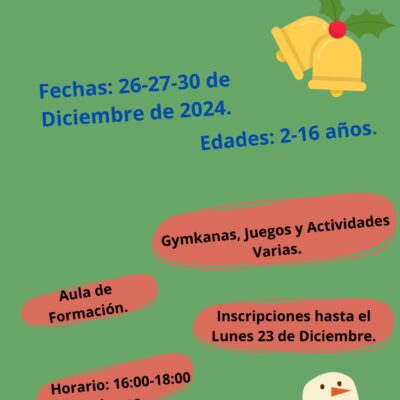 Talleres de Navidad.