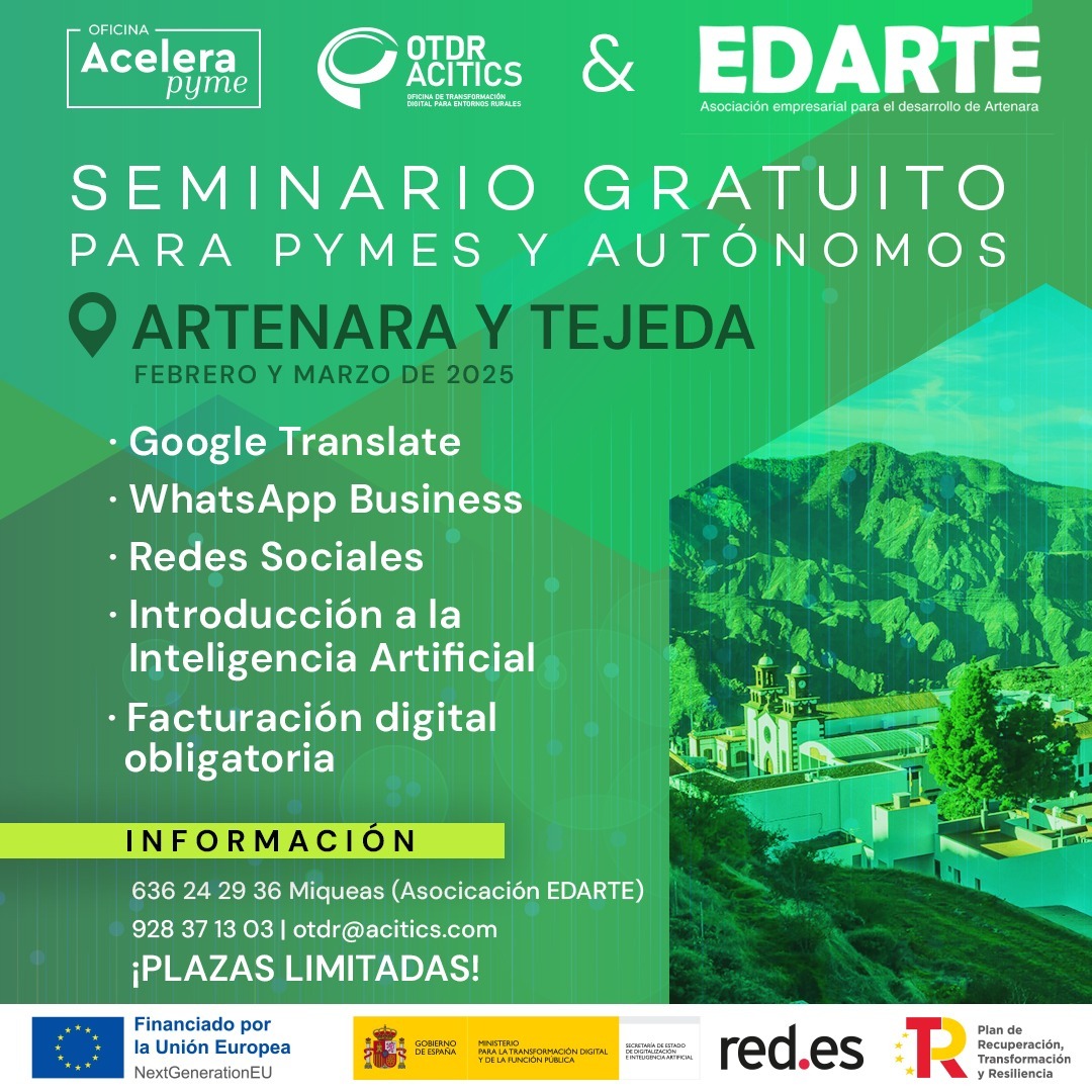 Seminario Gratuito para Pymes y Autónomos.